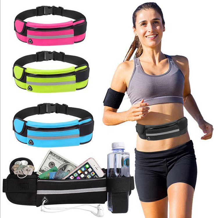 Fitness Waist Bag With Pocket Running Jogging Belt