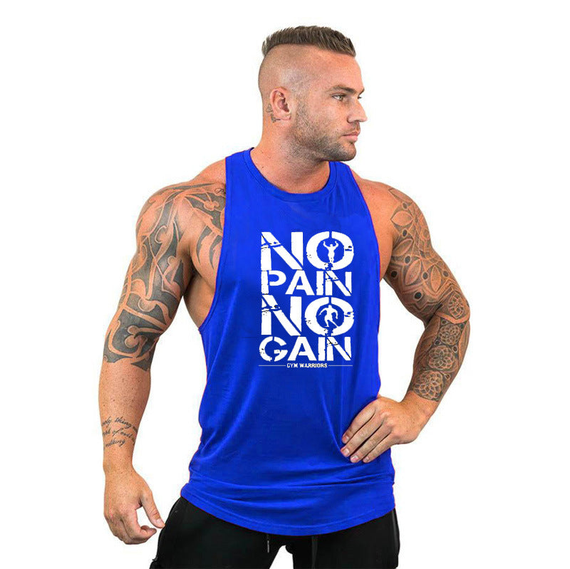 Men's Bodybuilding Clothing No Pain No Gain
