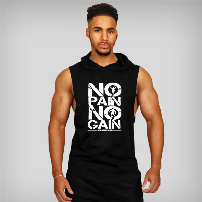 Men's Bodybuilding Clothing No Pain No Gain