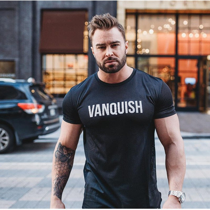 Short Sleeve Vanquish Gym Shirt