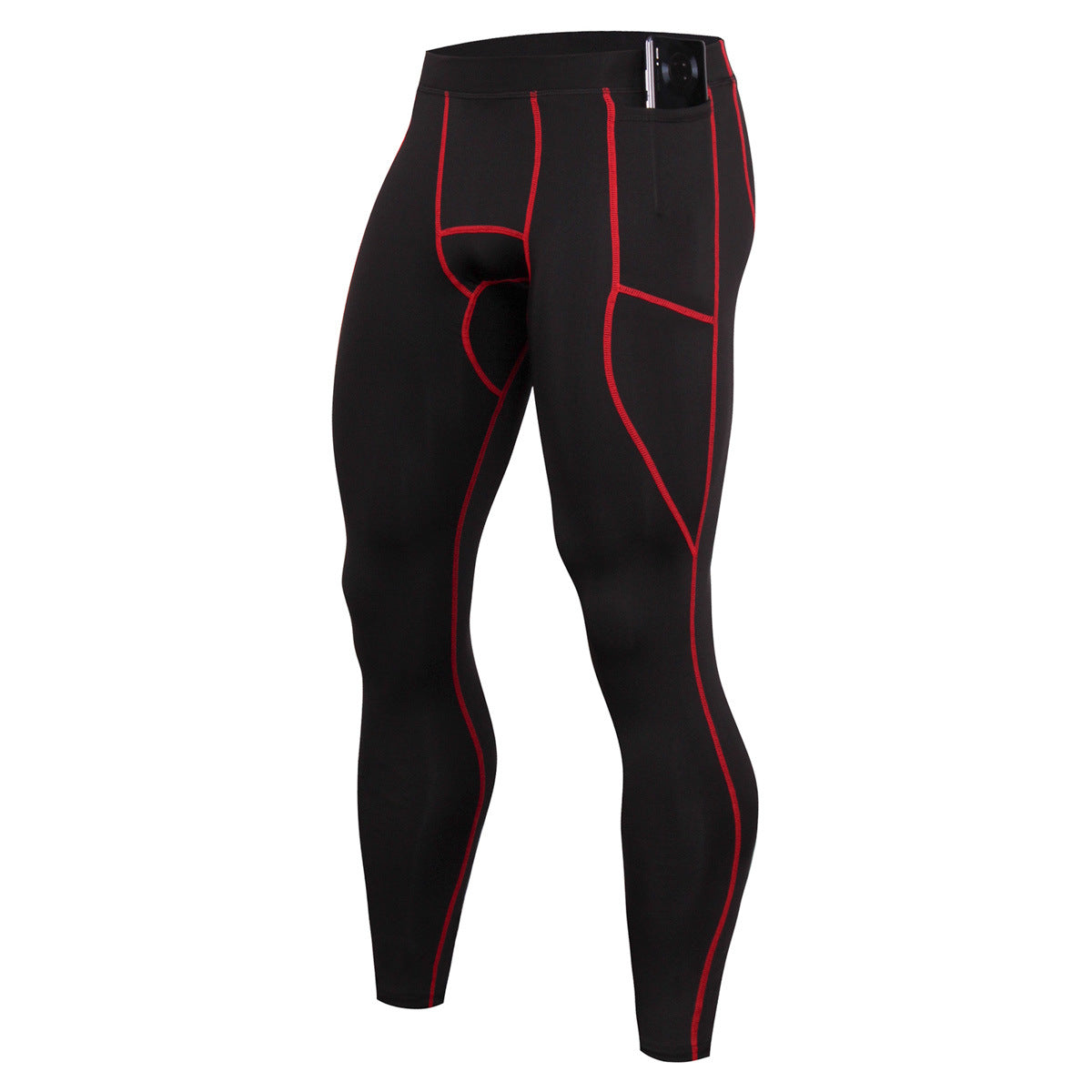 Men's Sport Fitness Compression Gear with Pockets