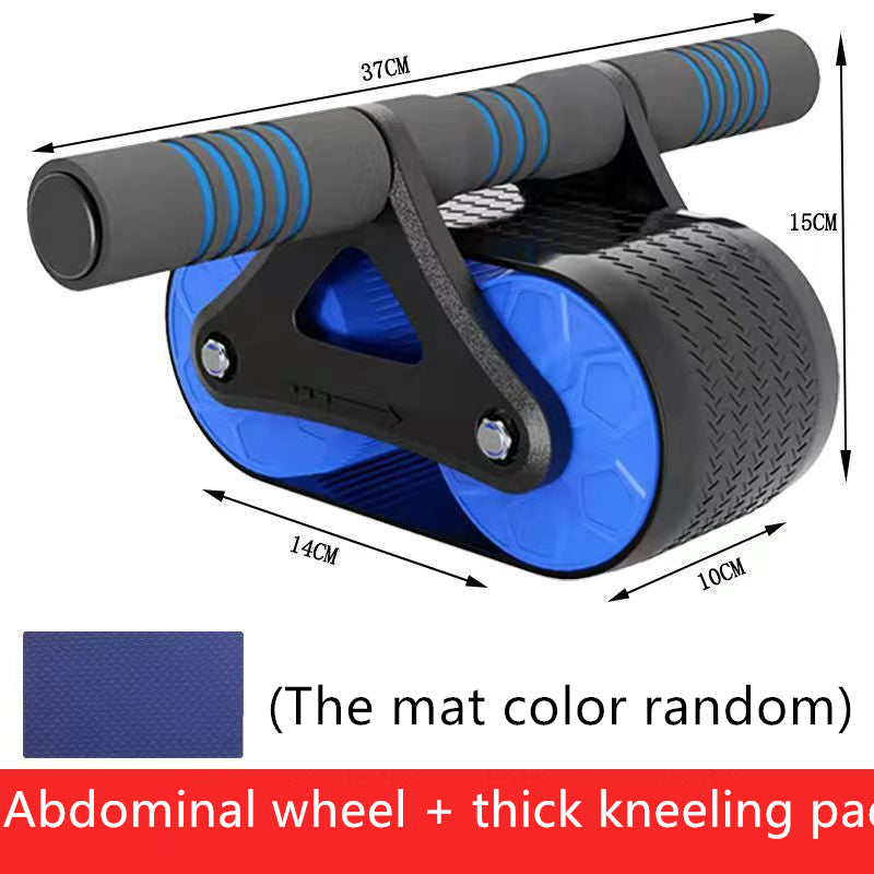 Double Wheel Abdominal Exerciser Ab Wheel