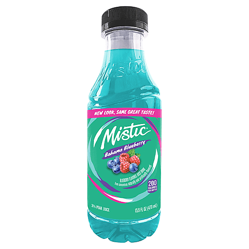 Mistic Grape Strawberry Juice, 16 fl oz (12 Bottles)